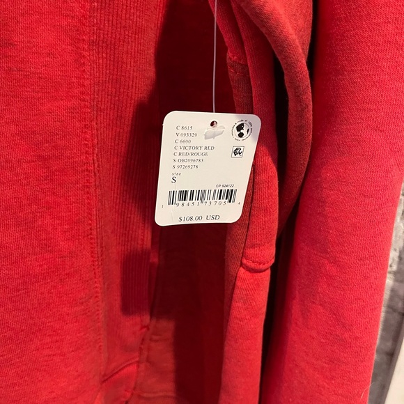 Free People Making It Pullover NWT Victory Red - Picture 7 of 7